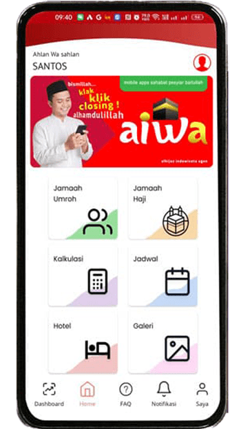 aiwa aplikasi agen umroh haji